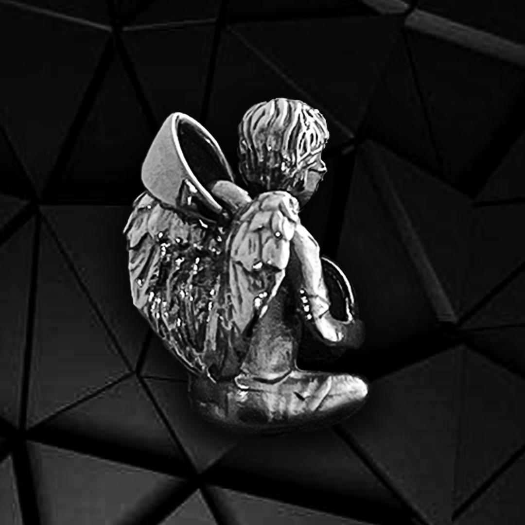 Bitcoin Angel HODL Pendant