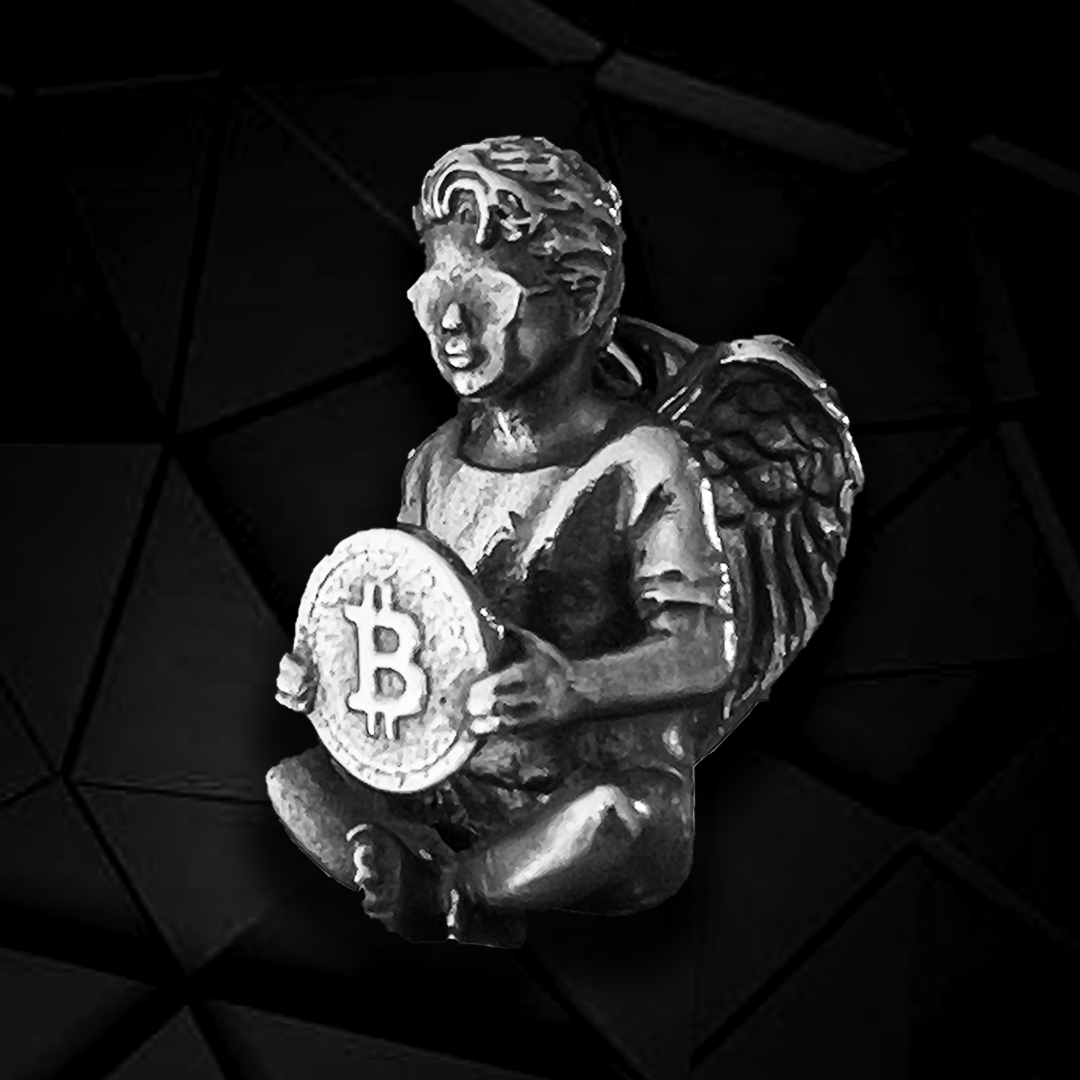 Bitcoin Angel HODL Pendant